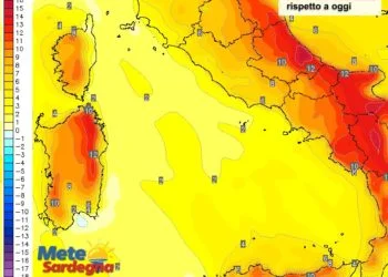 Temperature fine marzo Sardegna 350x250 - Giovedì 31 marzo sfioreremo 30°C