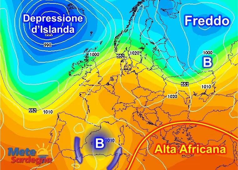 Trend inizio aprile - Possibile forte maltempo a inizio aprile