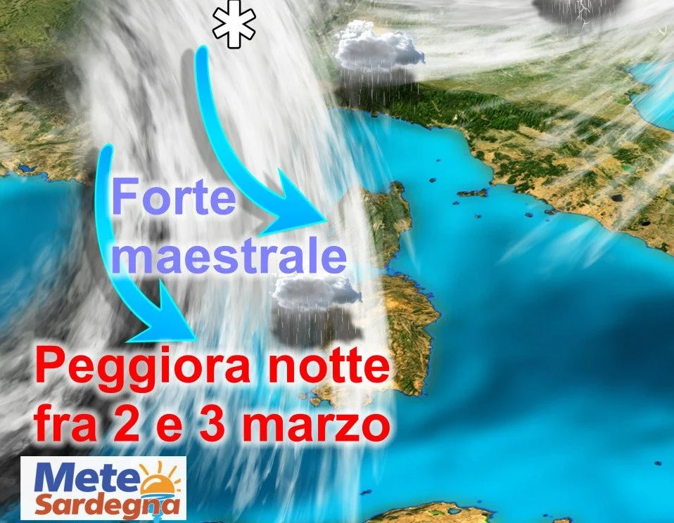 peggioramento meteo sardegna pioggia neve - Meteo peggiora, nuove piogge ed altro freddo. Maltempo anche verso weekend