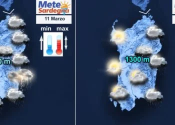 previsioni meteo sardegna venerdi weekend 350x250 - Nucleo freddo dalla Russia verso il Nord Italia: che effetti in Sardegna?