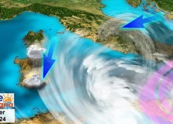 sardegna instabile meteo variabile verso pasqua 350x250 - Giovedì 31 marzo sfioreremo 30°C