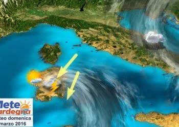 sardegna meteo domenica marzo sole temporali 350x250 - Nucleo freddo dalla Russia verso il Nord Italia: che effetti in Sardegna?