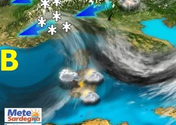 sardegna piogge temporali marzo 350x250 - Nucleo freddo dalla Russia verso il Nord Italia: che effetti in Sardegna?