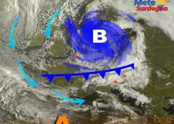 Meteosat 3 1 350x250 - Maltempo del 1° maggio in fase di preparazione