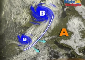 Meteosat 6 350x250 - Da domani grosse differenze di temperatura tra est e ovest