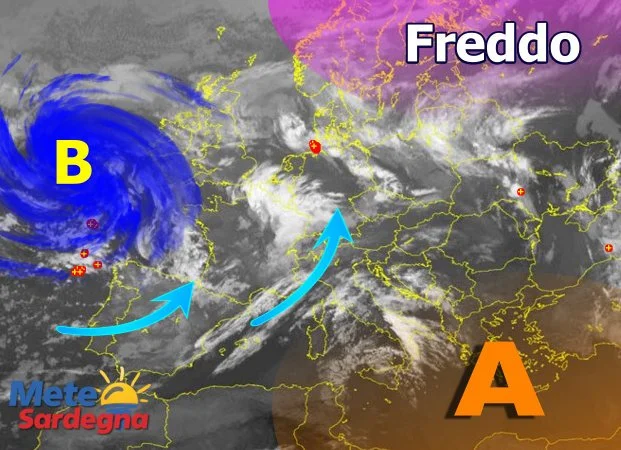 Meteosat Sardegna 5 1 - Qualche novità a ovest della Sardegna: ma ci riguarda?