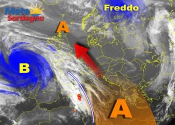 Meteosat sardegna 1 1 350x250 - Vento in rapido rinforzo da stasera