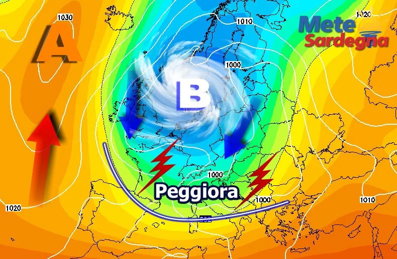 Multi MTS - Ponte del 25 Aprile: sempre più probabile il forte peggioramento meteo