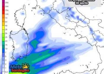 Piogge 2 350x250 - Da domani grosse differenze di temperatura tra est e ovest