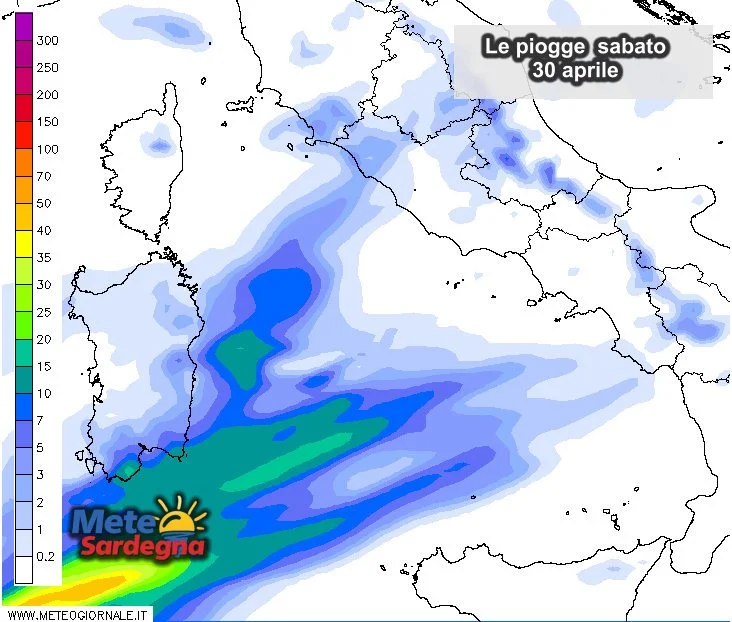 Piogge 2 - Il meteo peggiorerà a partire da sabato