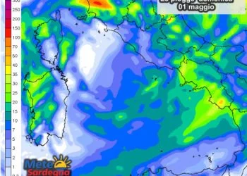 Piogge 3 350x250 - Da domani grosse differenze di temperatura tra est e ovest