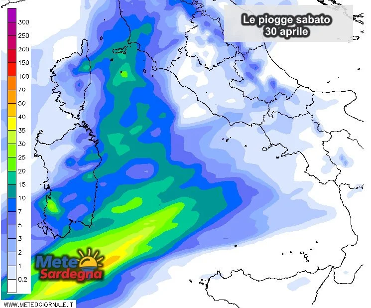 Piogge 4 - Stanno arrivando piogge e temporali, già nelle prossime ore