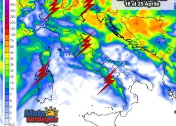 Piogge settimana 350x250 - Fa caldo anche oggi