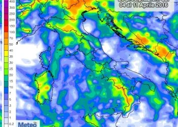 Piogge settimanali 350x250 - Imminente peggioramento: i punti salienti della svolta