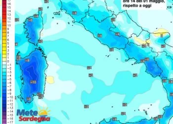 Temperature 1 350x250 - Confermato il calo delle temperature ma quanti fenomeni?