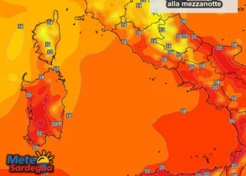 Temperature 350x250 - Maltempo del 1° maggio in fase di preparazione