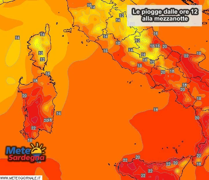 Temperature - Nubi si, ma temperature in aumento e clima molto mite