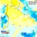 Variazioni temperatura 75x75 - Umidità alle stelle, porta un po' di nebbie e nubi basse