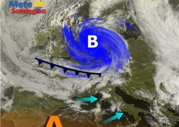 meteosat 3 350x250 - Maltempo del 1° maggio in fase di preparazione