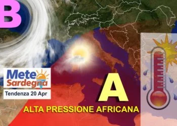 sardegna meteo cambiamento aprile verso fine mese 350x250 - Il maltempo tornerà per il ponte del 25 aprile?