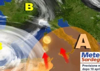 sardegna meteo dopo 10 aprile tendenza 350x250 - Imminente peggioramento: i punti salienti della svolta