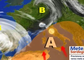 sardegna meteo meta aprile africano 350x250 - Violento rialzo delle temperature minime nel fine settimana