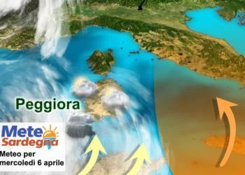 sardegna meteo peggiora settimana maltempo 350x250 - Imminente peggioramento: i punti salienti della svolta