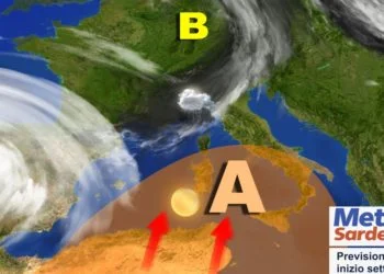 sardegna meteo settimana aprile caldo anticiclone africano 350x250 - Violento rialzo delle temperature minime nel fine settimana