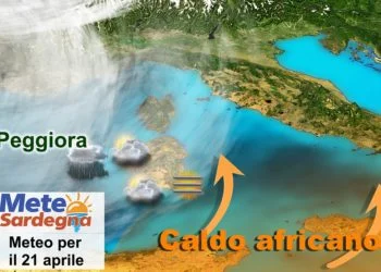 sardegna meteo settimana peggiora 350x250 - Fa caldo anche oggi