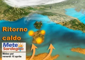 sardegna meteo verso weekend caldo aprile 350x250 - Il maltempo tornerà per il ponte del 25 aprile?