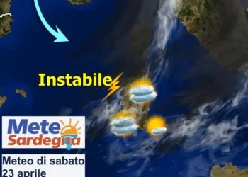 sardegna meteo weekend peggiora 350x250 - Vento in rapido rinforzo da stasera