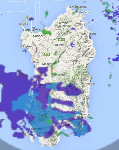 07 05 2016 09 07 43 - Piogge in risalita nel Sulcis Iglesiente e Campidano