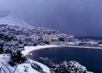 Cala gonone neve 350x250 - Le massime più alte nel sassarese