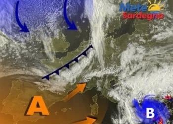 Meteosat 1 350x250 - Da domani grosse differenze di temperatura tra est e ovest