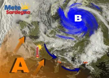 Meteosat 10 350x250 - Meteo, in arrivo perturbazione: che effetti avrà? Maestrale in rinforzo