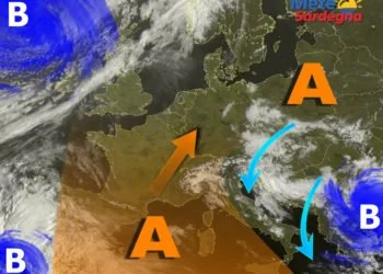 Meteosat 3 350x250 - Pronti per le piogge di sabato? Il cambiamento è iniziato, guardate