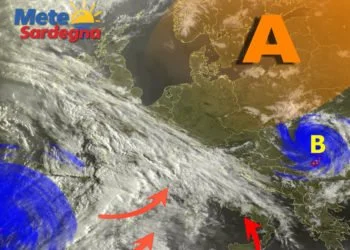 Meteosat 5 350x250 - Le massime più alte nel sassarese