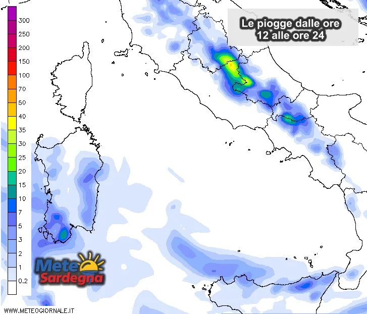 Piogge 5 - Piogge pomeriggio-sera: le ultime novità