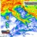 Piogge settimanali 75x75 - Meteo avvio settimana con caldo africano, poi nuove perturbazioni a raffica