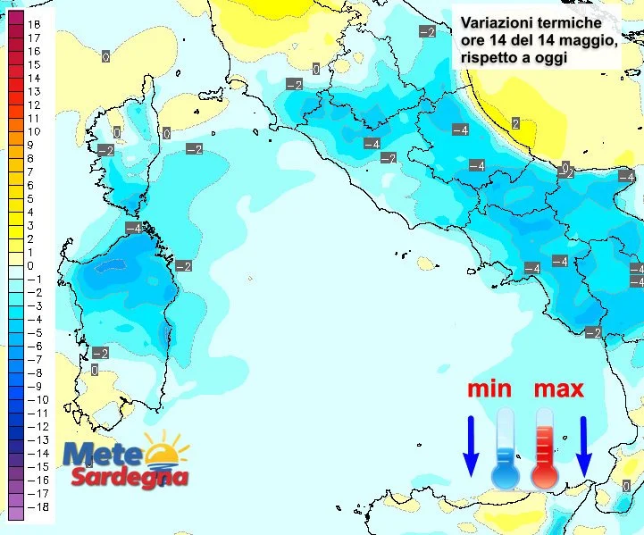 Temperature - In vista un weekend di gran fresco: ulteriore calo delle temperature