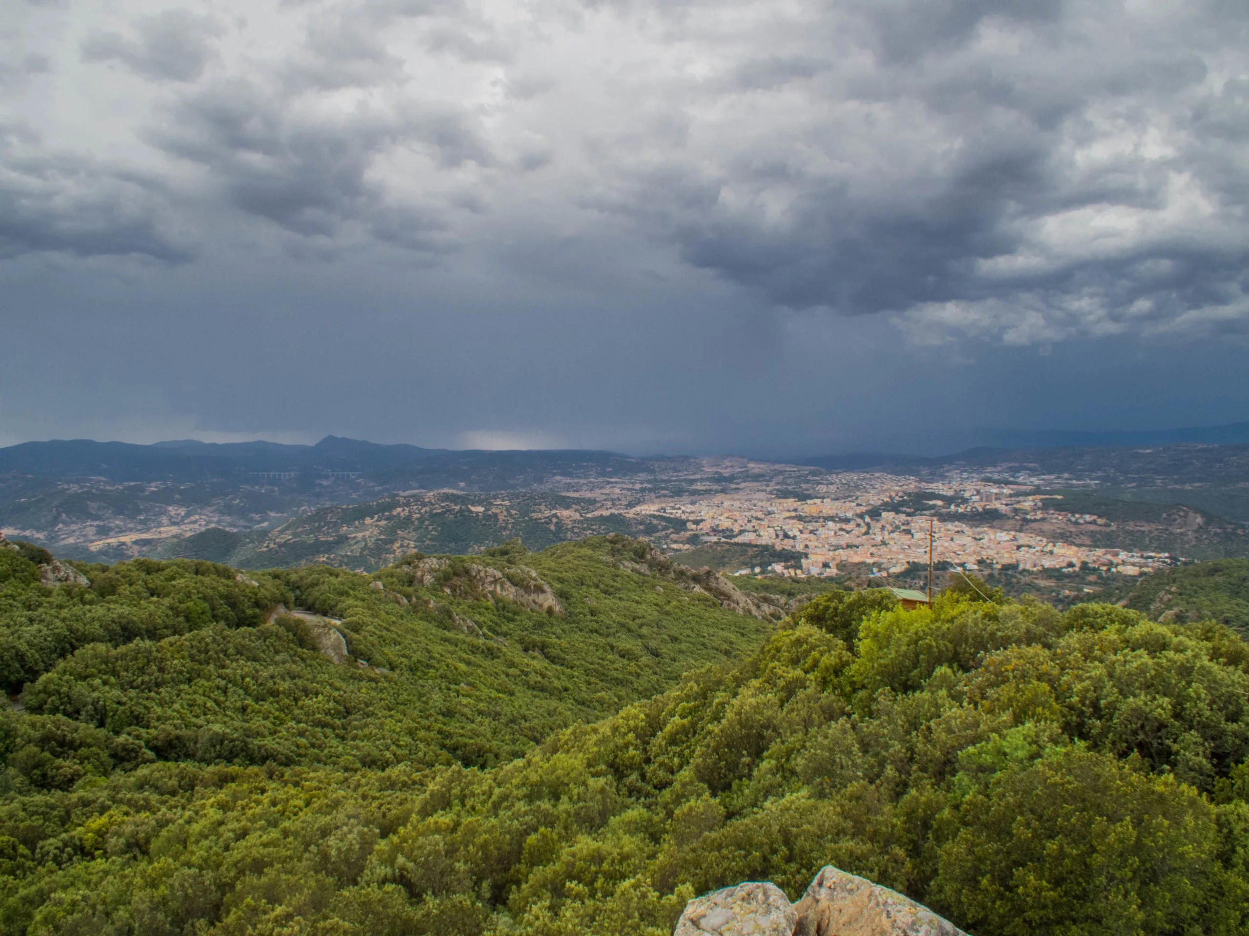 Temporale Ortobene2 - Inizia la stagione dei temporali