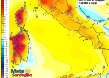 Variazioni termiche 1 350x250 - Meteo settimana: nuovi sbalzi termici.Tornerà caldo africano da super estate