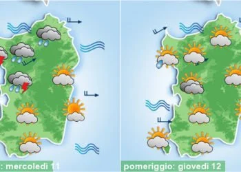 sardegna meteo instabile temporali fresco 350x250 - Meteo che cambia ancora: ecco perché