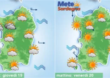 sardegna meteo maestrale weekend caldo 350x250 - Meteo settimana: nuovi sbalzi termici.Tornerà caldo africano da super estate