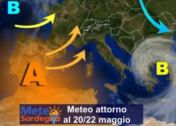 sardegna meteo maggio terza decade caldo estate 350x250 - Meteo, in arrivo perturbazione: che effetti avrà? Maestrale in rinforzo