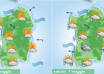 sardegna meteo peggiora weekend 1 350x250 - Pronti per le piogge di sabato? Il cambiamento è iniziato, guardate