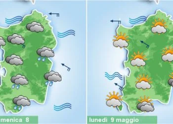 sardegna meteo piogge domenica poi caldo 350x250 - Sardegna trampolino di lancio per nubifragi al nord