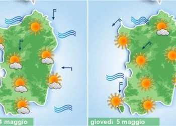 sardegna meteo sole maggio tepore primavera 350x250 - Da domani grosse differenze di temperatura tra est e ovest