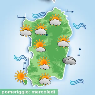 sardegna 3 2016 06 01 - Meteo, in arrivo alcuni disturbi. Assenza di caldo, quando la vera estate?