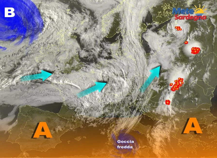 Meteosat 12 - E' cominciata l'estate astronomica: come sarà il meteo?